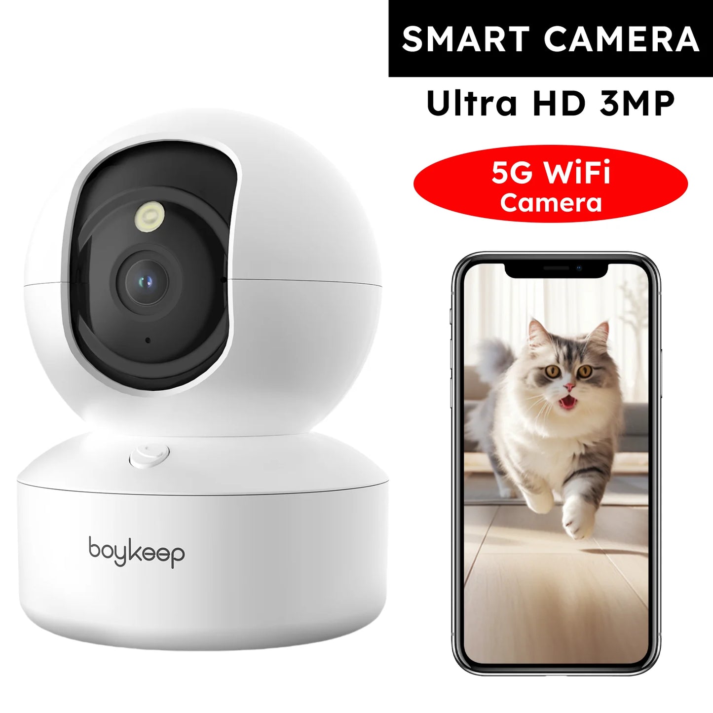 360° WiFi Pet Camera