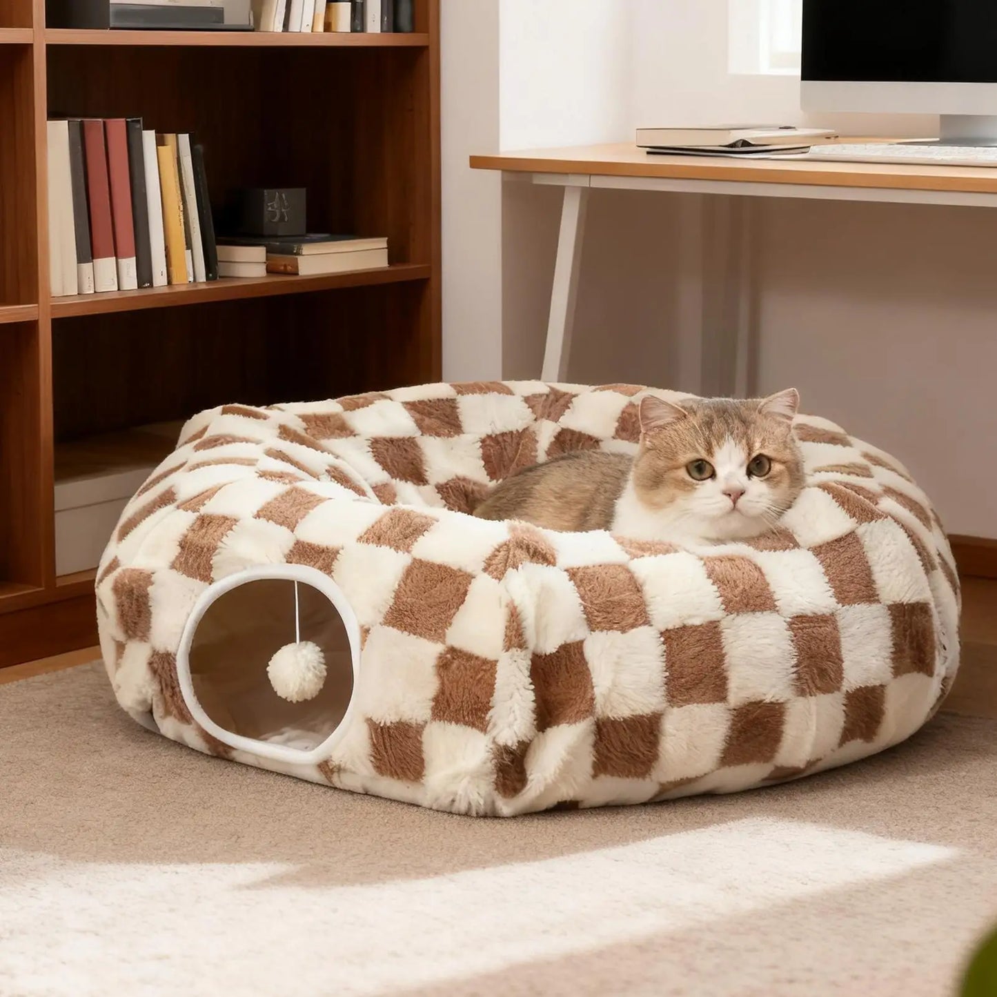 Cat Donut Tunnel Bed