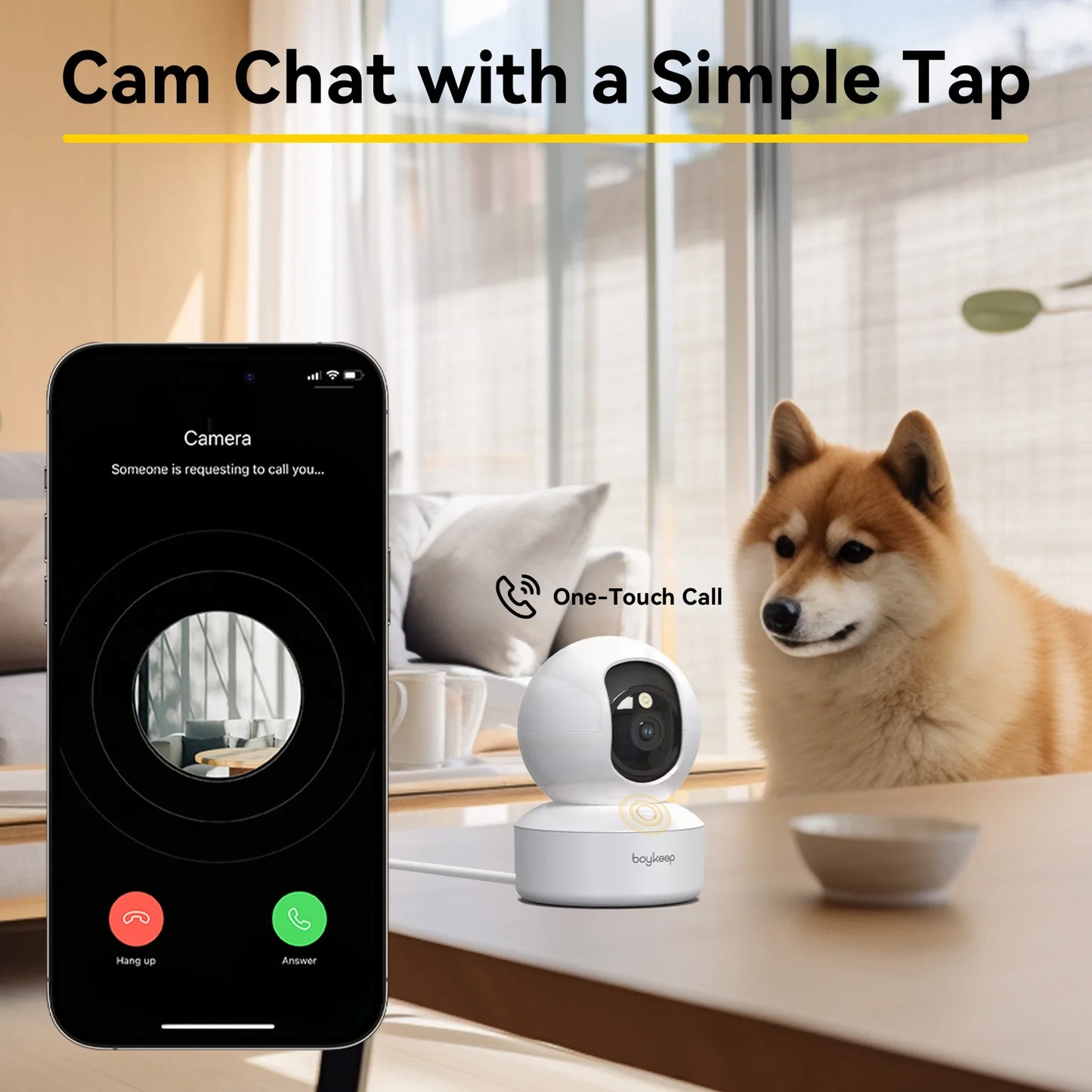 360° WiFi Pet Camera