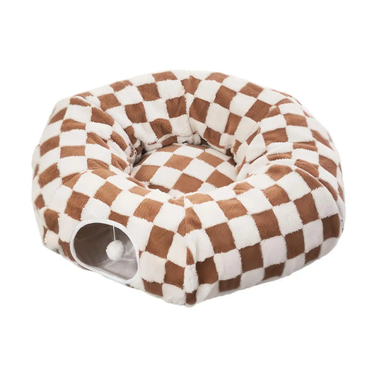 Cat Donut Tunnel Bed