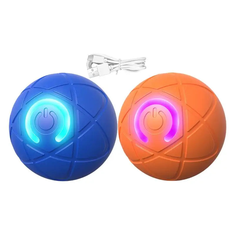 LED Self-Rolling Dog Ball