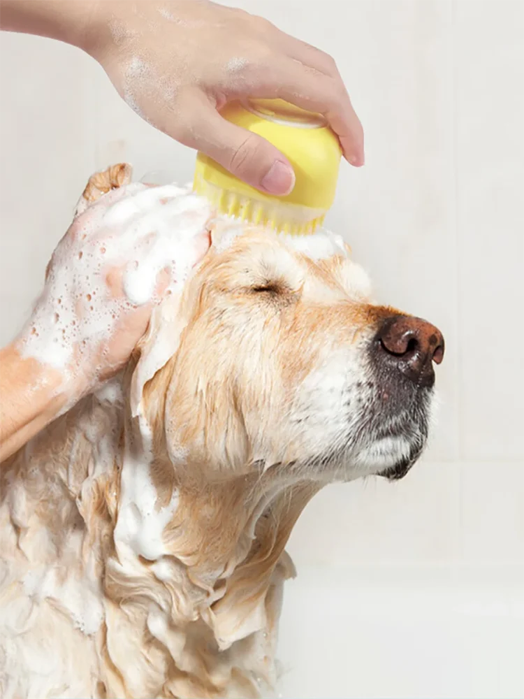 Silicone Pet Bath Brush
