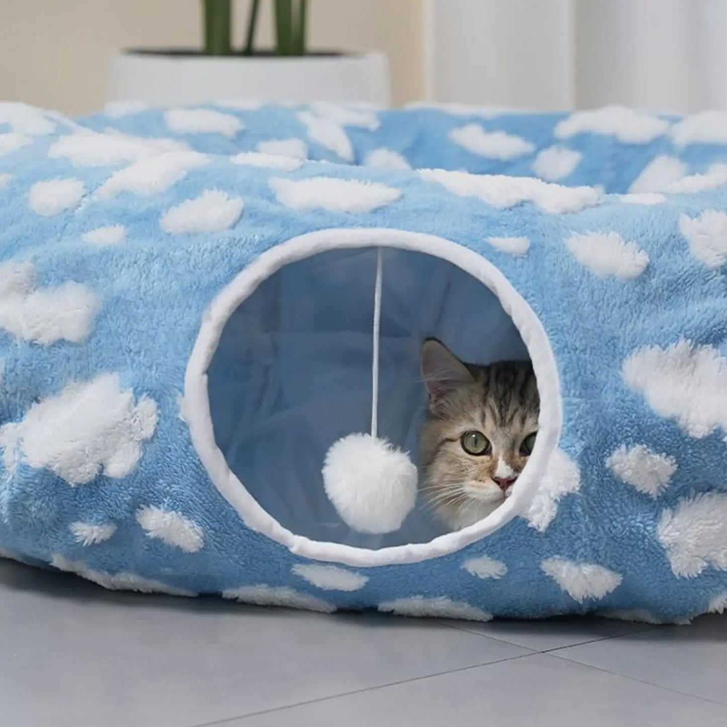 Cat Donut Tunnel Bed