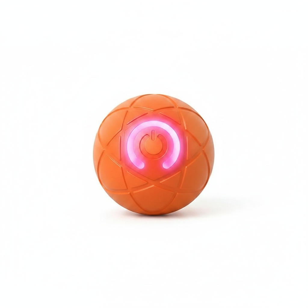 LED Self-Rolling Dog Ball